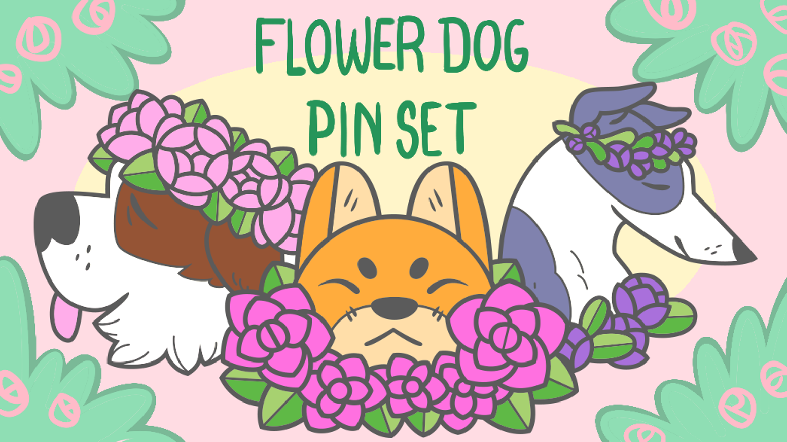 Nina Boyce Flower dogs